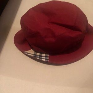 Burberry rain hat